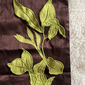 Brown Satin Pillow Sham
